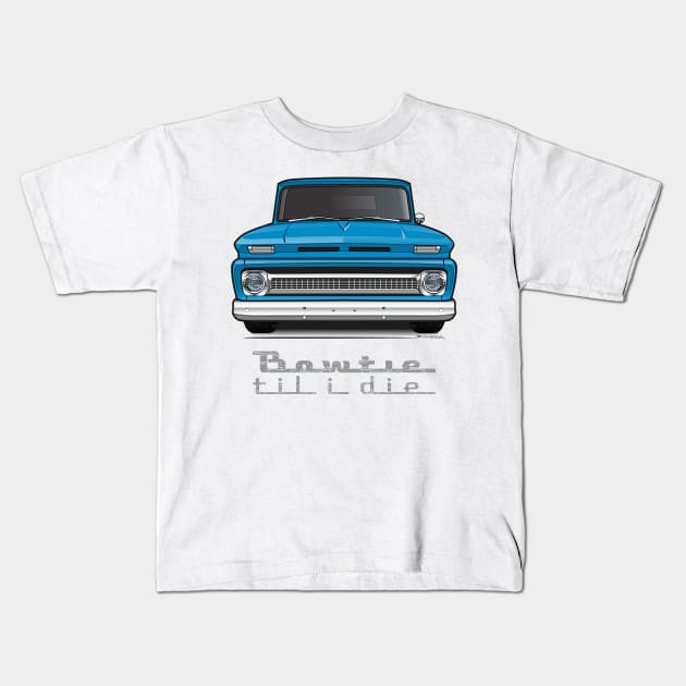 Blue Front 64 65 66 Kids T-Shirt by JRCustoms44